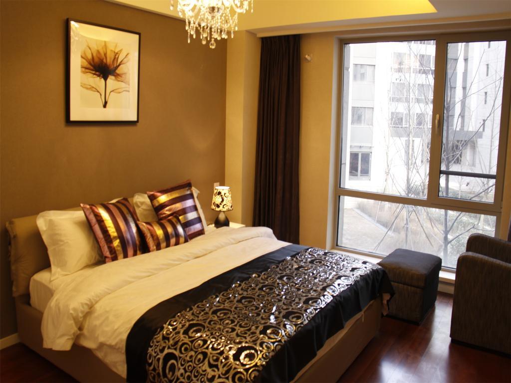 Jiu Du Hui Serviced Apartment Pechino Esterno foto