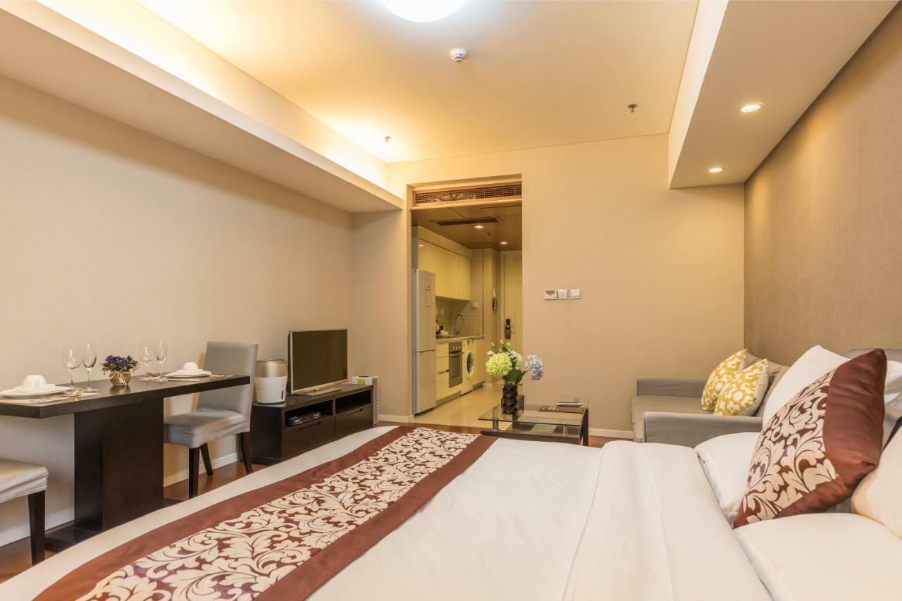 Jiu Du Hui Serviced Apartment Pechino Esterno foto