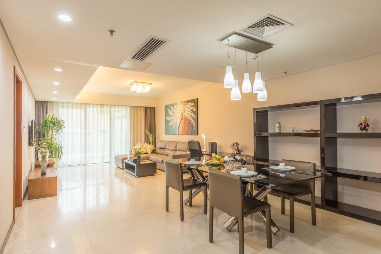Jiu Du Hui Serviced Apartment Pechino Esterno foto