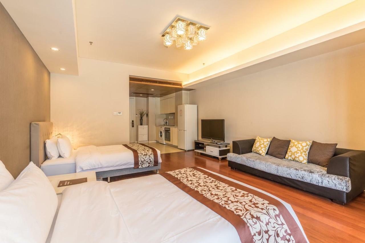 Jiu Du Hui Serviced Apartment Pechino Esterno foto