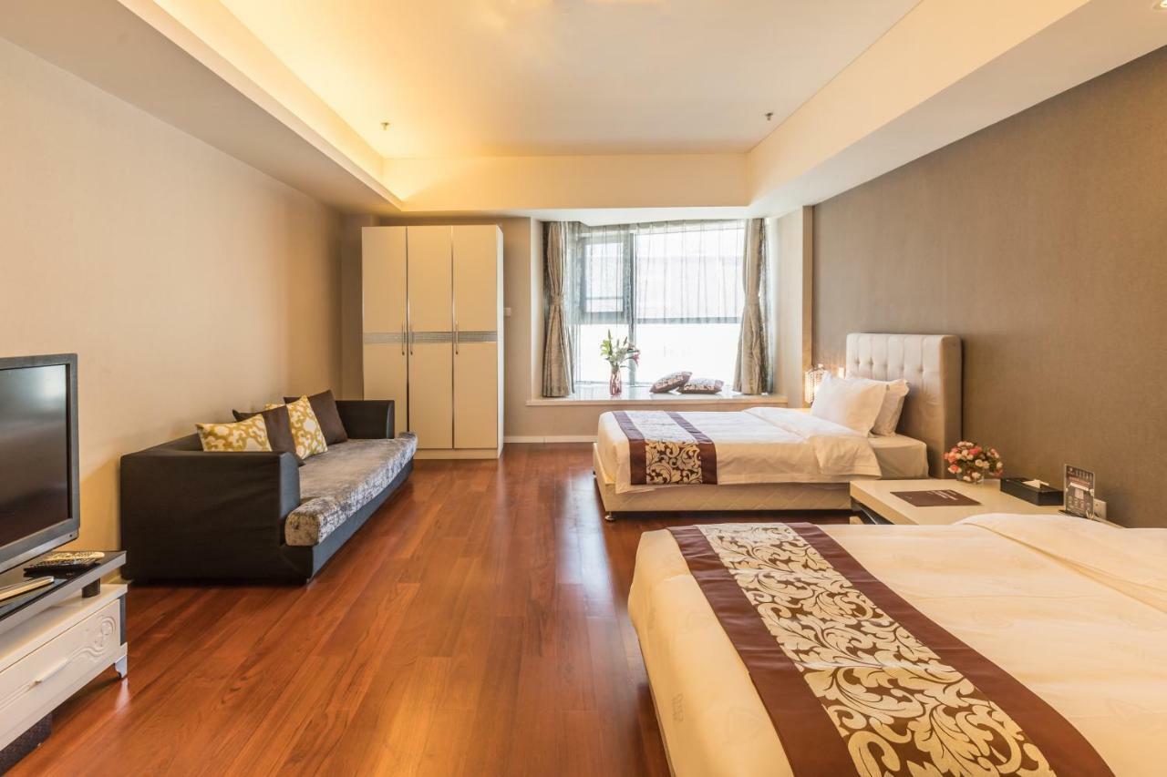Jiu Du Hui Serviced Apartment Pechino Esterno foto