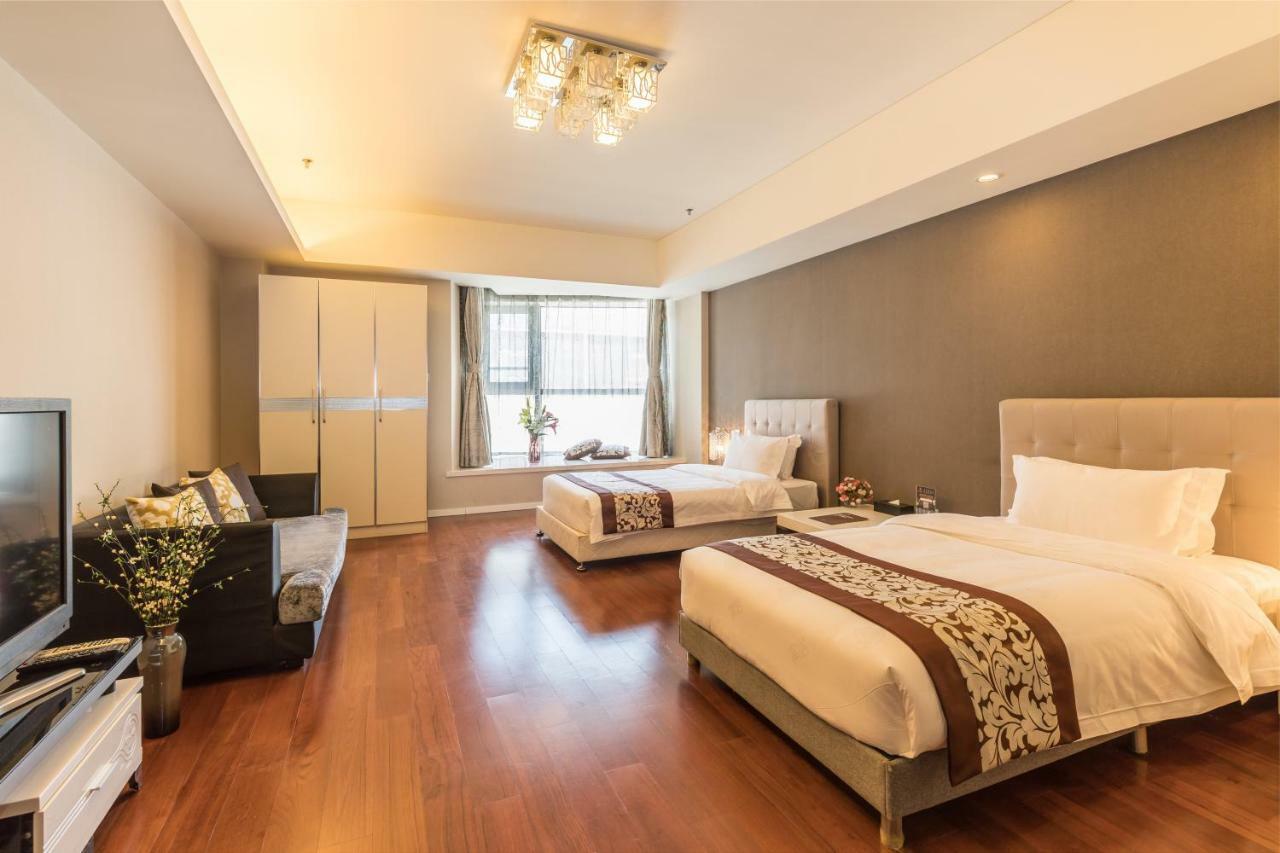 Jiu Du Hui Serviced Apartment Pechino Esterno foto