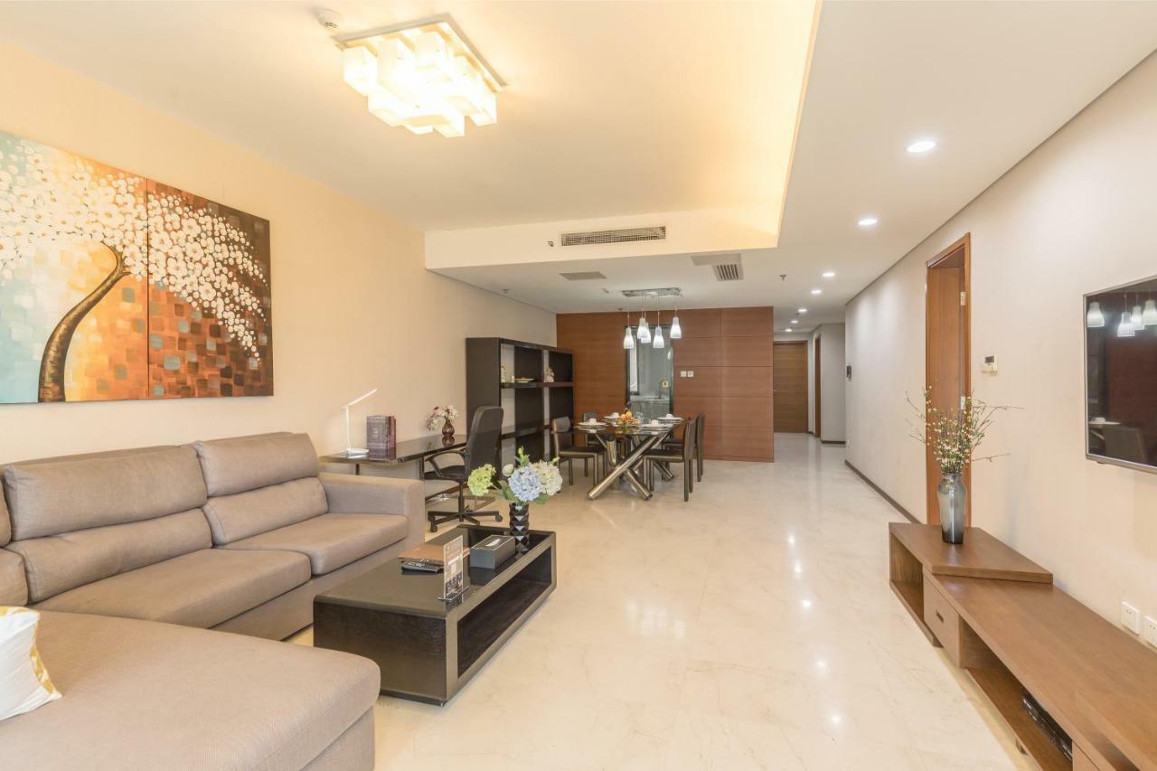 Jiu Du Hui Serviced Apartment Pechino Esterno foto